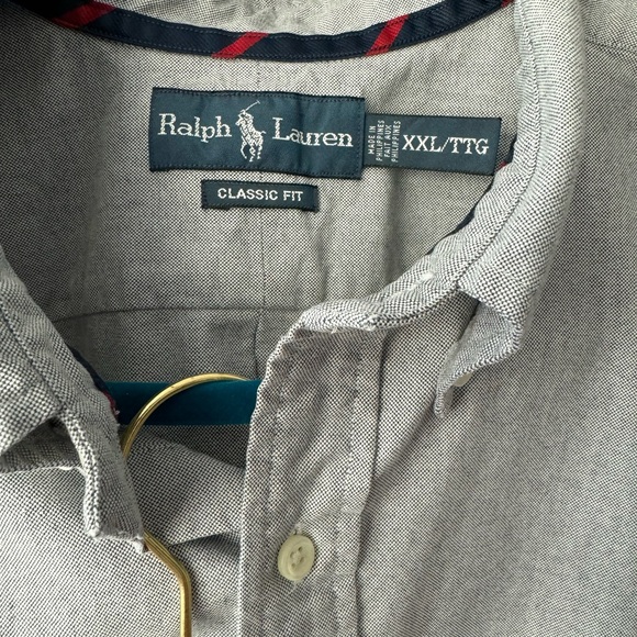 Men’s Polo shirts, package of four, grey, blue, pink, mint green - Picture 3 of 5